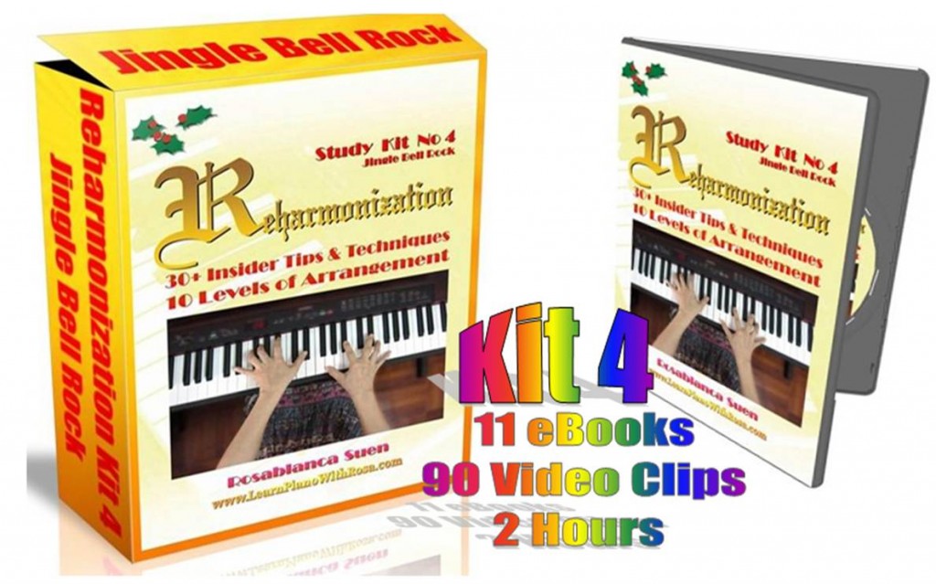 Christmas Songs: Reharmonization Study Kit 4 Jingle Bell Rock