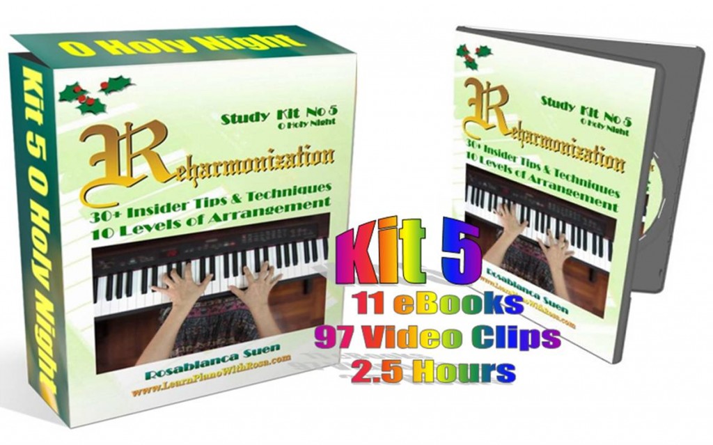 Reharmonization Kit 5 Christmas Carol:  O Holy Night