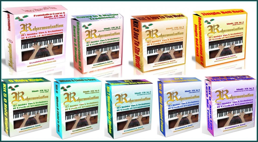 Christmas Reharmonization Complete Kits: Kit 1 to Kit 9